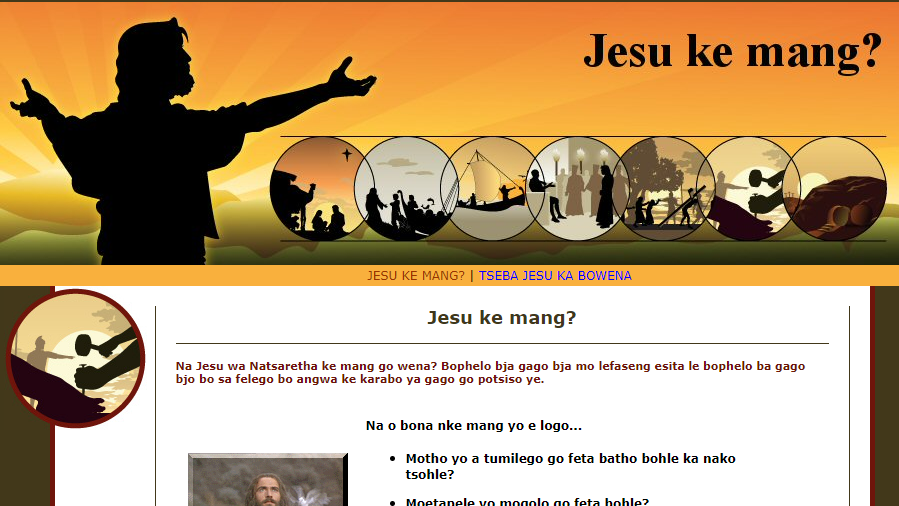Who is Jesus? - Sotho