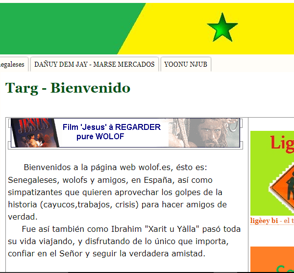 website for wolofpeople - Wolof