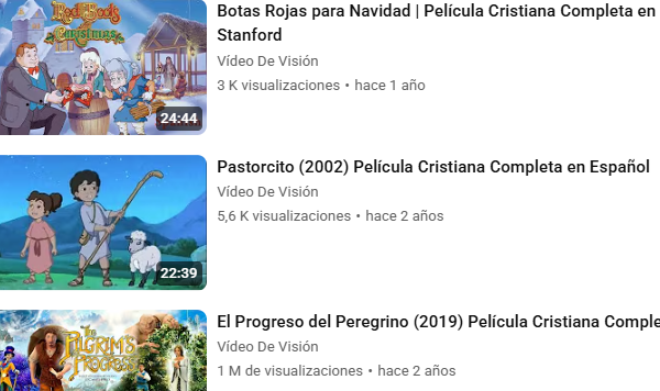christian films for children - Español